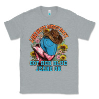Heather Grey lord have mercy baby got her blue jeans on Classic Tee - NancyCooperArtShop
