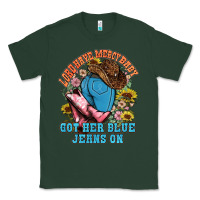 Sports Green lord have mercy baby got her blue jeans on Classic Tee - NancyCooperArtShop
