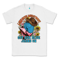 White lord have mercy baby got her blue jeans on Classic Tee - NancyCooperArtShop
