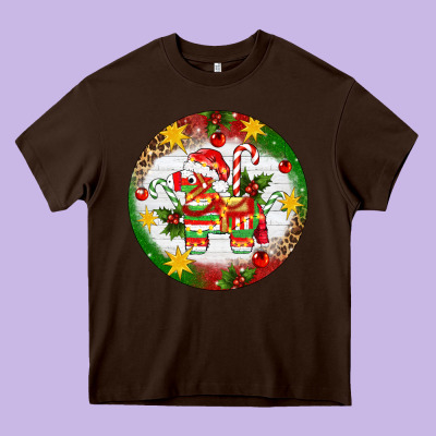 Christmas Pinata Ornament Heavy Core Tee Designed By Artiststas