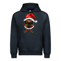Navy afro santa gnomes Urban Hoodie - FaDigitalArtStudio