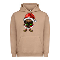Pigment Burro afro santa gnomes Urban Hoodie - FaDigitalArtStudio