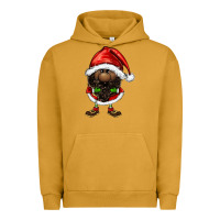 Pigment Peanut Butter afro santa gnomes Urban Hoodie - FaDigitalArtStudio