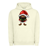 Pigment Pistachio afro santa gnomes Urban Hoodie - FaDigitalArtStudio