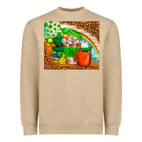 Mushroom Coffee Cups St Patricks Day Tumbler Heavyweight Sweatshirt - BundleAndBundleShop