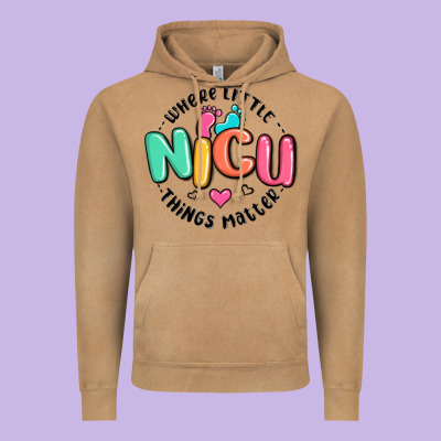 Nicu Where Little Things Matter Vintage Hoodie Designed By Maliassmallbusiness