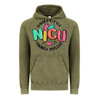 Vintage Olive nicu where little things matter Vintage Hoodie - MaliasSmallBusiness