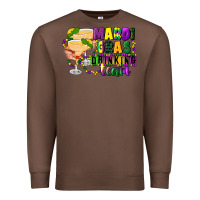 Chestnut mardi gras drinking team margaritas Premium Sweatshirt - CowGirlArtShop