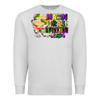 Dove Grey mardi gras drinking team margaritas Premium Sweatshirt - CowGirlArtShop
