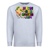 Heather Grey mardi gras drinking team margaritas Premium Sweatshirt - CowGirlArtShop