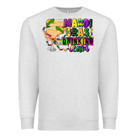 Oatmeal Heather mardi gras drinking team margaritas Premium Sweatshirt - CowGirlArtShop