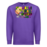 Purple mardi gras drinking team margaritas Premium Sweatshirt - CowGirlArtShop
