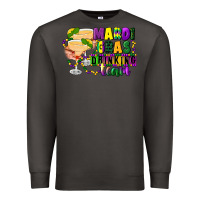 Smoke mardi gras drinking team margaritas Premium Sweatshirt - CowGirlArtShop