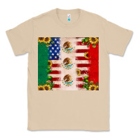 Mushroom American flag mexico flag sunflower cactus Classic Tee - JahusDesignShop