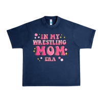 Navy in my wrestling mom era Urban Heavy Tee - MaliasSmallBusiness