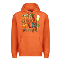Carrot eat drink and be thankful Premium Hoodie - CowGirlArtShop