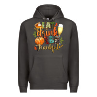 Smoke eat drink and be thankful Premium Hoodie - CowGirlArtShop