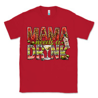 Red mama needs a drink Classic Tee - NancyCooperArtShop