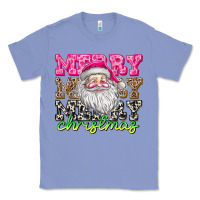 Colony Blue merry merry merry christmas Classic Tee - CowhideDigitalArt