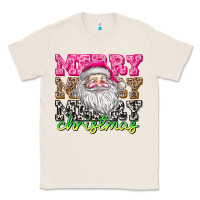 Natural merry merry merry christmas Classic Tee - CowhideDigitalArt