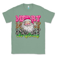 Sage merry merry merry christmas Classic Tee - CowhideDigitalArt