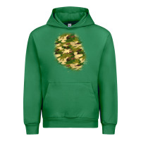 Emerald camouflage patch 3 Urban Hoodie - BundleAndBundleShop