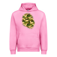 Fuchsia Pink camouflage patch 3 Urban Hoodie - BundleAndBundleShop