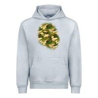 Heather Grey camouflage patch 3 Urban Hoodie - BundleAndBundleShop
