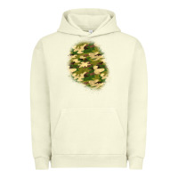 Pigment Pistachio camouflage patch 3 Urban Hoodie - BundleAndBundleShop