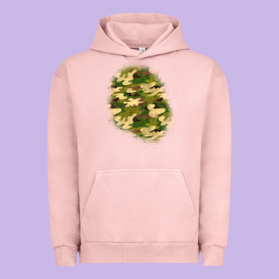 Camouflage Patch 3 Urban Hoodie Designed By Bundleandbundleshop