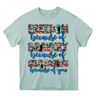 Arona freedom because of bravery because of selflessness because of you Heavy Core Tee - JahusDesignShop