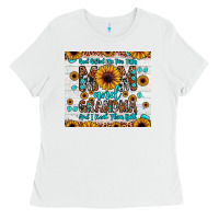 White god gifted me two titles mom and grandma and i rock them both Ladies Tee - JahusDesignShop