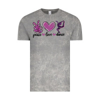 Cloud Rock peace love dance Vintage Tee - MaliasSmallBusiness