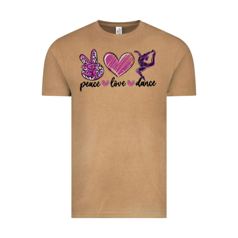Peace Love Dance Vintage Tee by MaliasSmallBusiness | Teevron