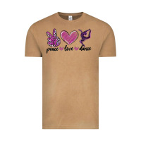 Vintage Camel peace love dance Vintage Tee - MaliasSmallBusiness