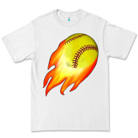 White softball Premium Tee - JahusDesignShop
