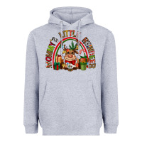 Heather Grey mommys little reindeer christmas Heavyweight Hoodie - CowGirlArtShop