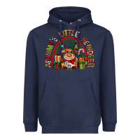Navy mommys little reindeer christmas Heavyweight Hoodie - CowGirlArtShop