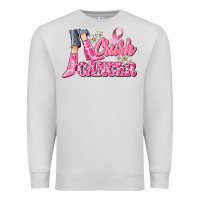 Dove Grey crush cancer Premium Sweatshirt - CowGirlArtShop