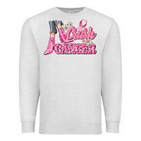 Oatmeal Heather crush cancer Premium Sweatshirt - CowGirlArtShop