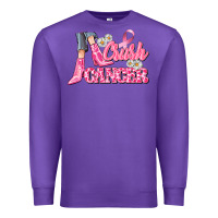 Purple crush cancer Premium Sweatshirt - CowGirlArtShop