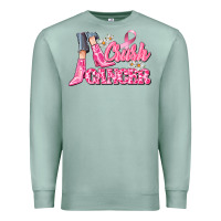Seafoam crush cancer Premium Sweatshirt - CowGirlArtShop