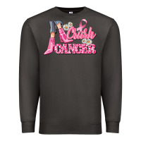 Smoke crush cancer Premium Sweatshirt - CowGirlArtShop