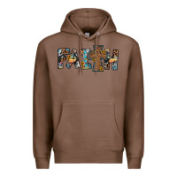 Chestnut faith cross Premium Hoodie - JahusDesignShop