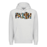 Dove Grey faith cross Premium Hoodie - JahusDesignShop