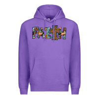 Purple faith cross Premium Hoodie - JahusDesignShop