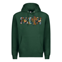 Sports Green faith cross Premium Hoodie - JahusDesignShop