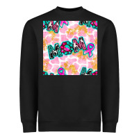 Black Breast Cancer Awareness Mom With Leopard Patterns Heavyweight Sweatshirt - BundleAndBundleShop