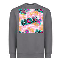 Storm Breast Cancer Awareness Mom With Leopard Patterns Heavyweight Sweatshirt - BundleAndBundleShop