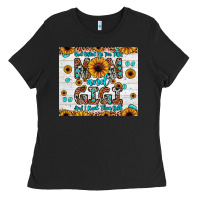 Black god gifted me two titles mom and gigi and i rock them both Ladies Tee - JahusDesignShop